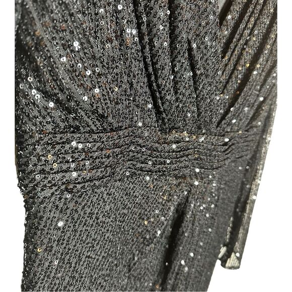 Mac Duggal Black Sequin Gown - Picture 12 of 14